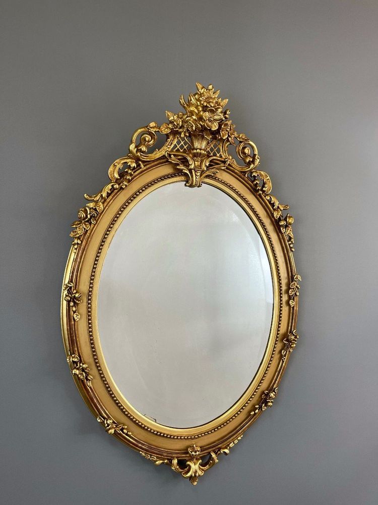 Miroir Doré Napoléon III XIXe Siècle