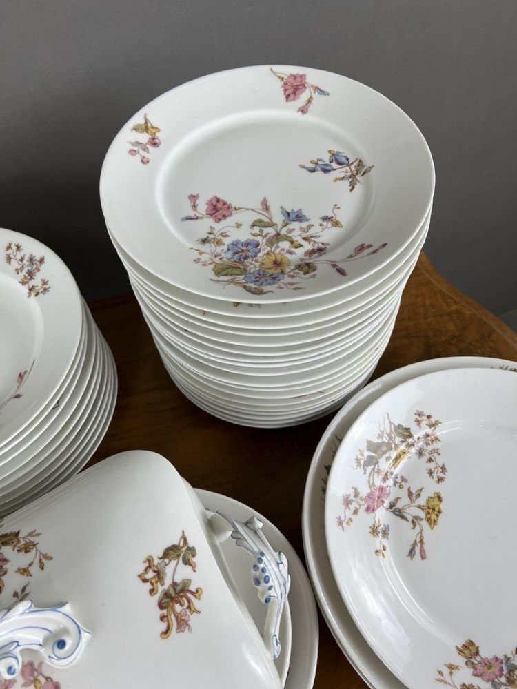 Service De Table En Porcelaine William Guérin & Co Fin XIXe Siècle