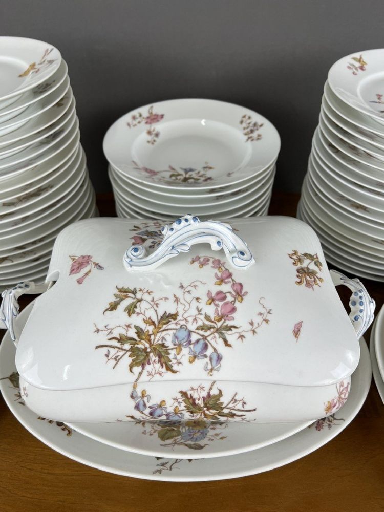 Service De Table En Porcelaine William Guérin & Co Fin XIXe Siècle