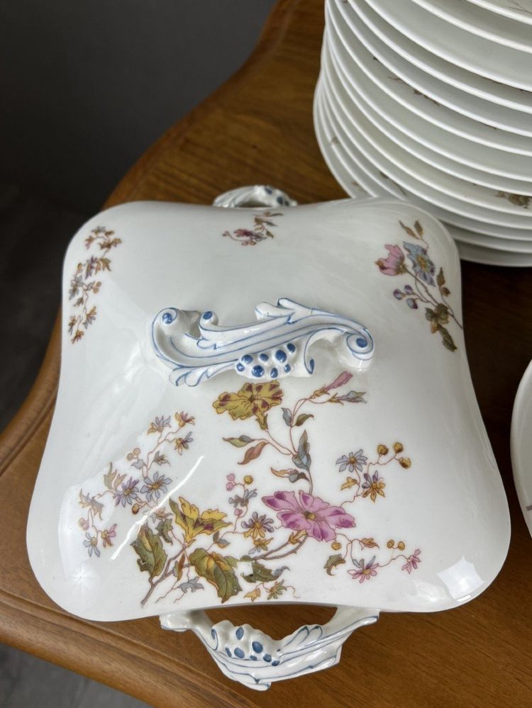 Service De Table En Porcelaine William Guérin & Co Fin XIXe Siècle