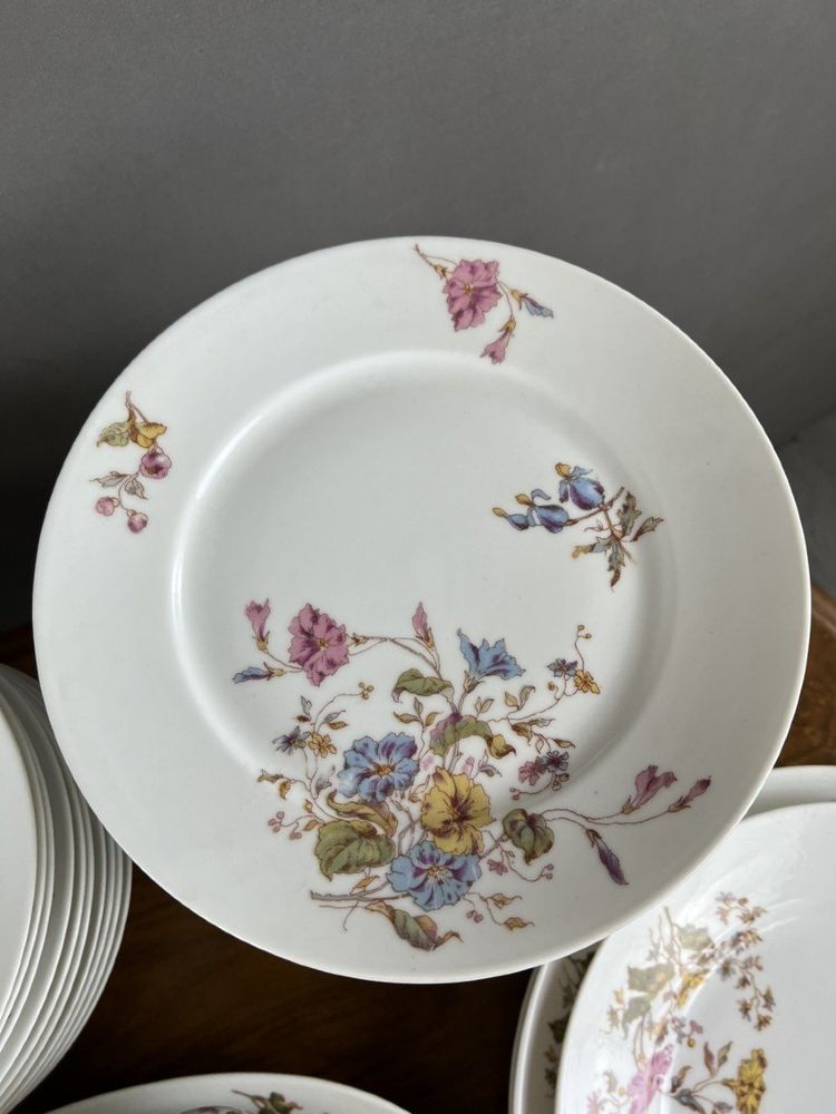 Service De Table En Porcelaine William Guérin & Co Fin XIXe Siècle