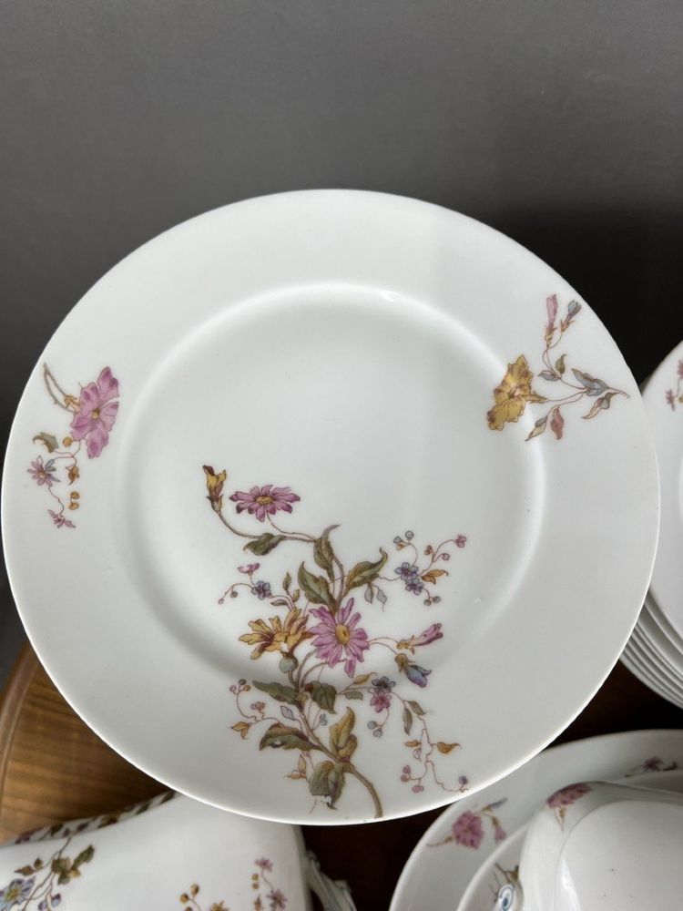 Service De Table En Porcelaine William Guérin & Co Fin XIXe Siècle