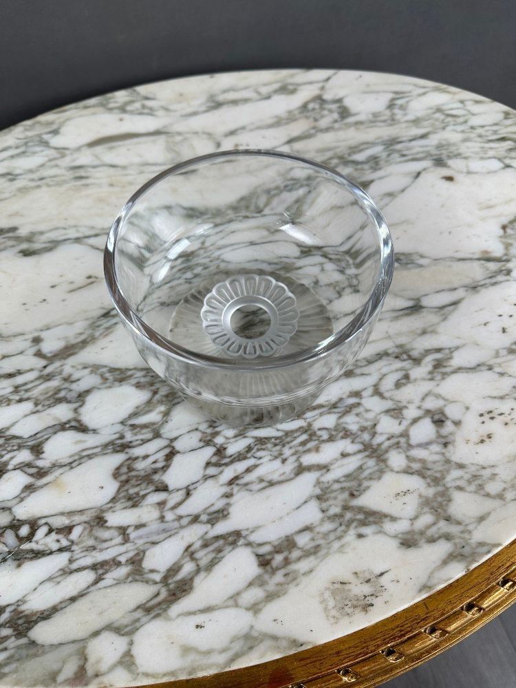 Coupe En Cristal Lalique France