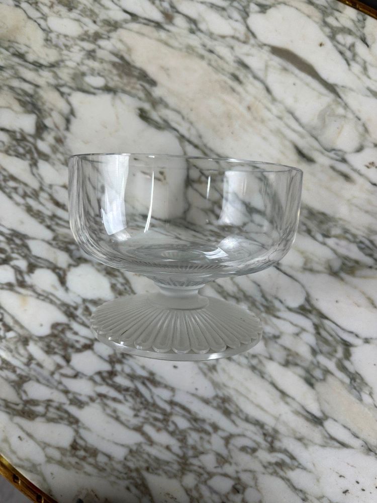 Coupe En Cristal Lalique France
