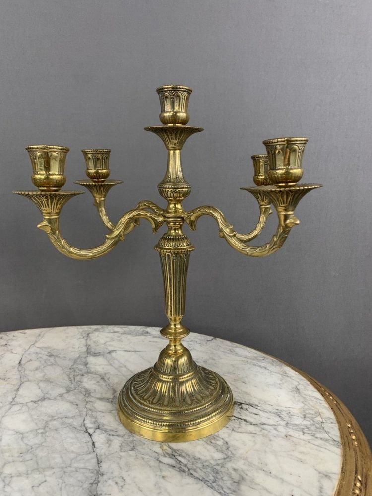 Candelabri in bronzo del XIX secolo