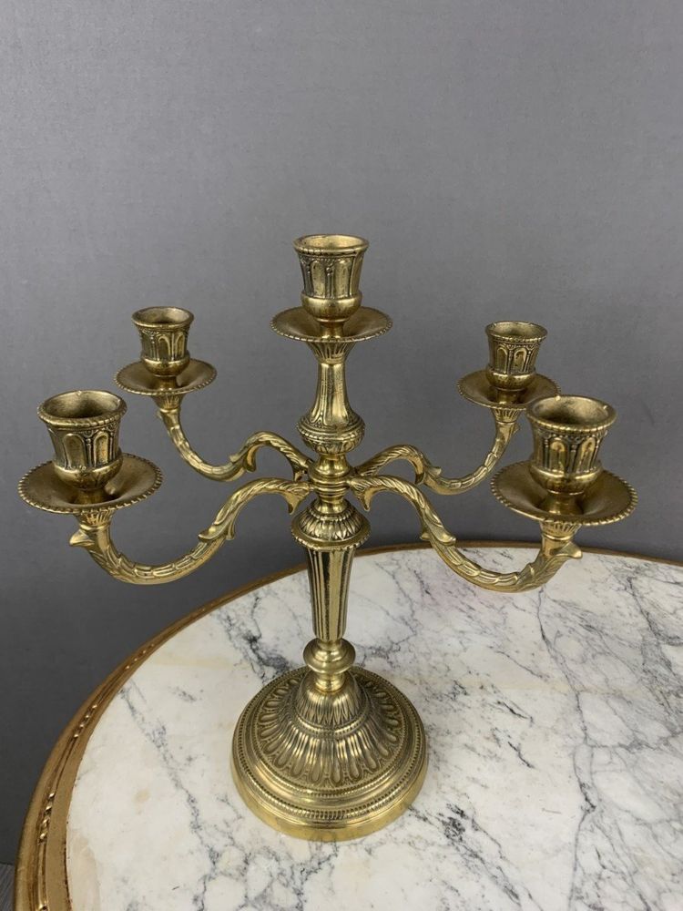 Candelabri in bronzo del XIX secolo
