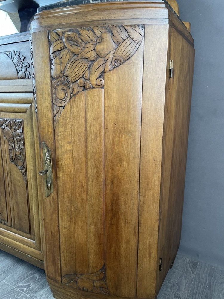 Buffet Art Nouveau De La Première Moitié Du XXe
