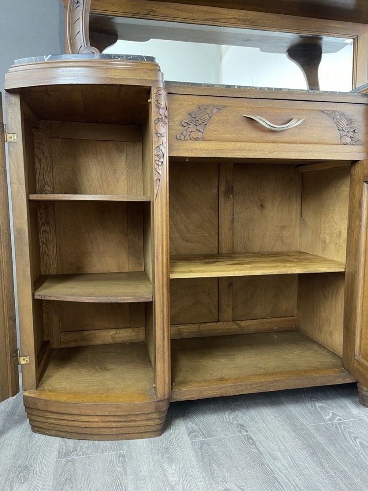 Buffet Art Nouveau De La Première Moitié Du XXe