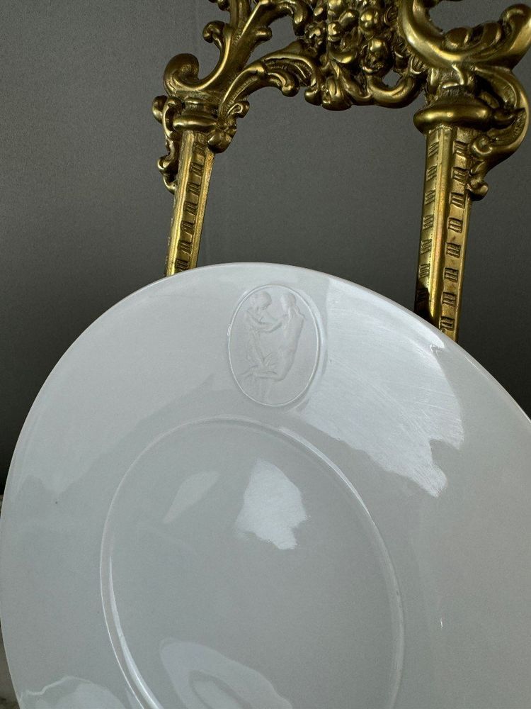 Service Plat Et Assiettes à Dessert En Porcelaine Kmp Berlin, 20th Century
