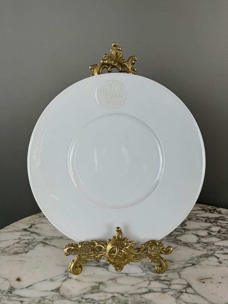 Service Plat Et Assiettes à Dessert En Porcelaine Kmp Berlin, 20th Century