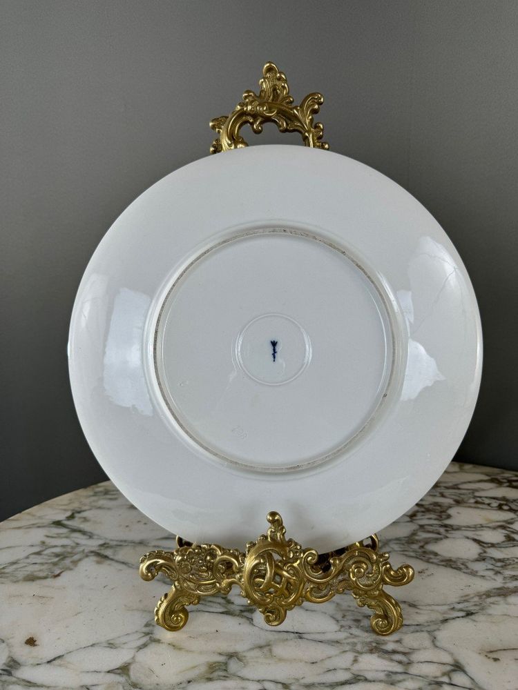 Service Plat Et Assiettes à Dessert En Porcelaine Kmp Berlin, 20th Century