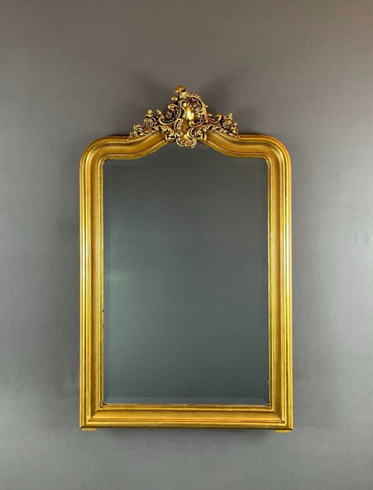 Specchio dorato Napoleone III, XIX secolo