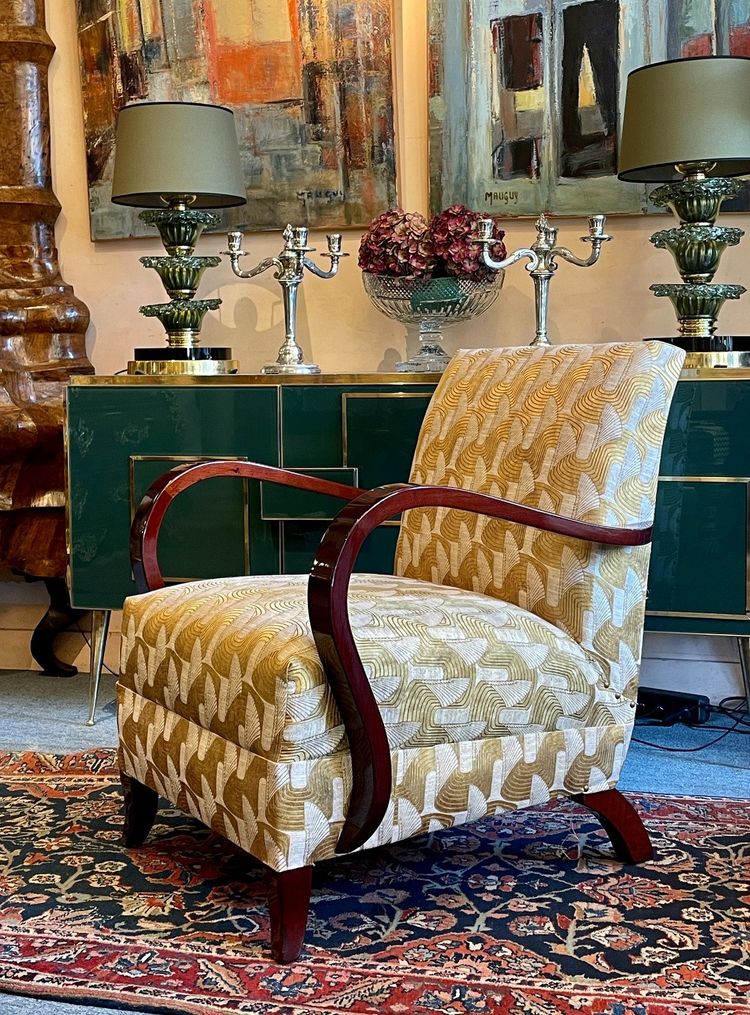Pair of Mid-Century Armchairs, 20th Century