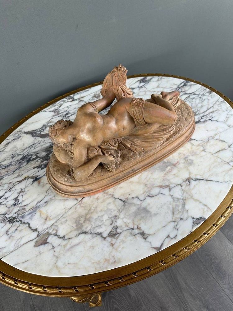 Sculpture En Terre Cuite Par François Théodore Devaulx (1808-1871), XIXe Siècle