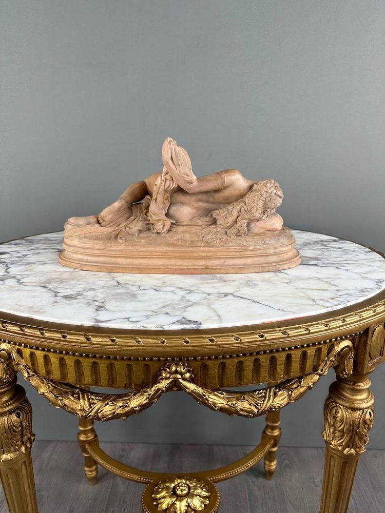 Sculpture En Terre Cuite Par François Théodore Devaulx (1808-1871), XIXe Siècle