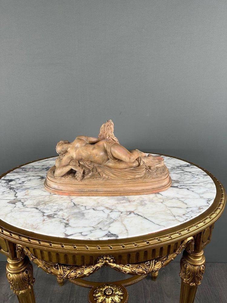 Sculpture En Terre Cuite Par François Théodore Devaulx (1808-1871), XIXe Siècle