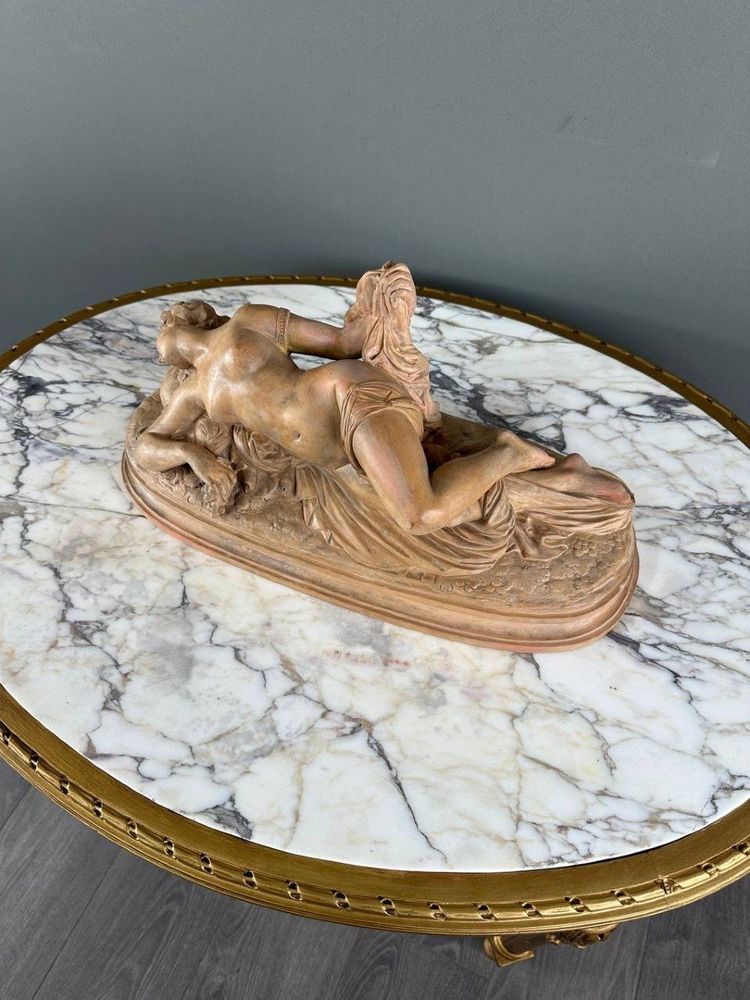 Sculpture En Terre Cuite Par François Théodore Devaulx (1808-1871), XIXe Siècle