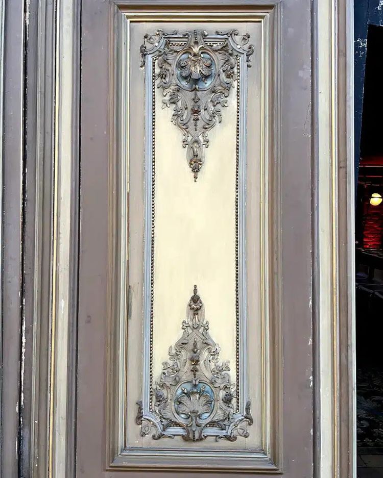 Coppia di porte con cornici Napoleone III 