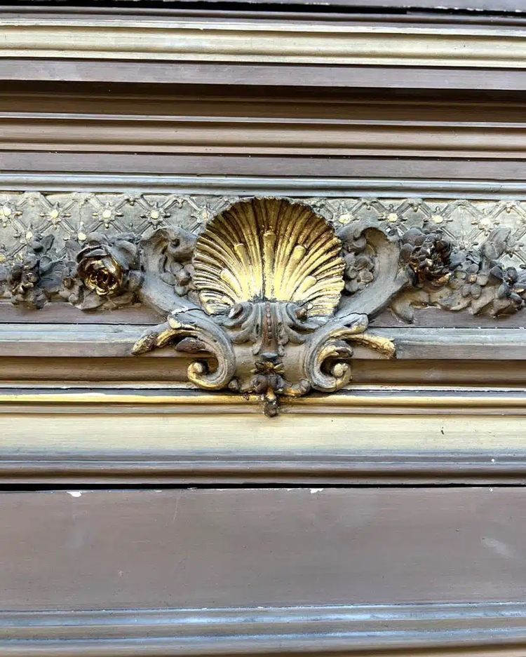 Coppia di porte con cornici Napoleone III 