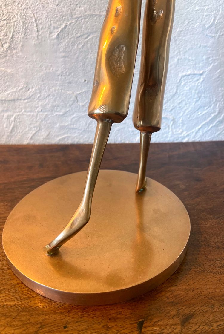 Scultura in bronzo "Il golfista"
