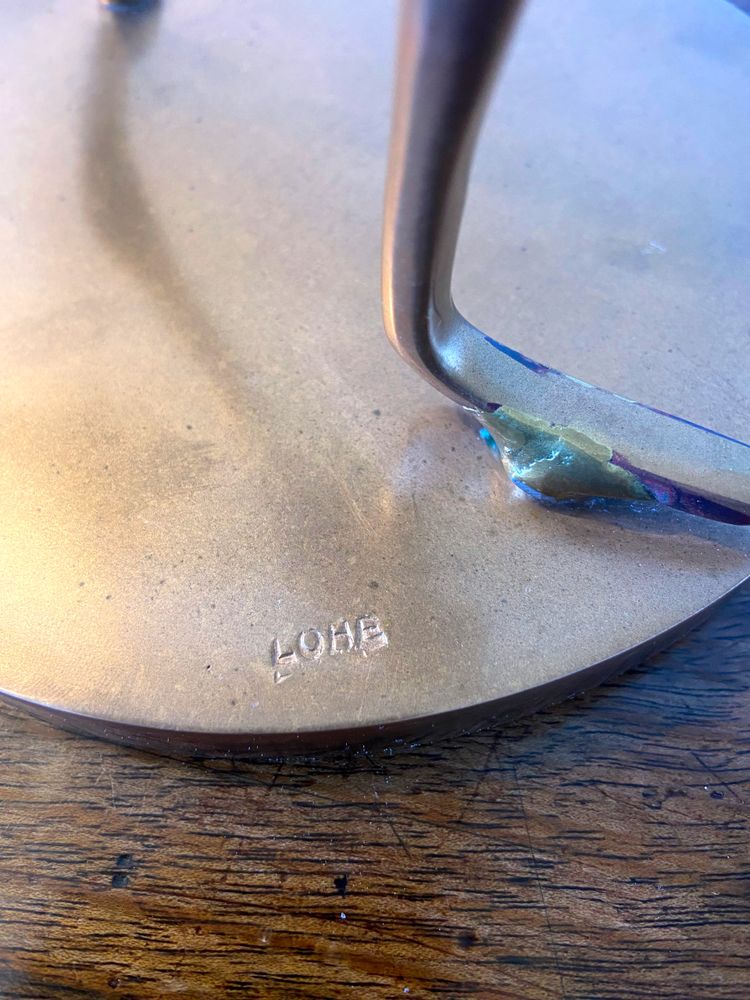 Scultura in bronzo "Il golfista"