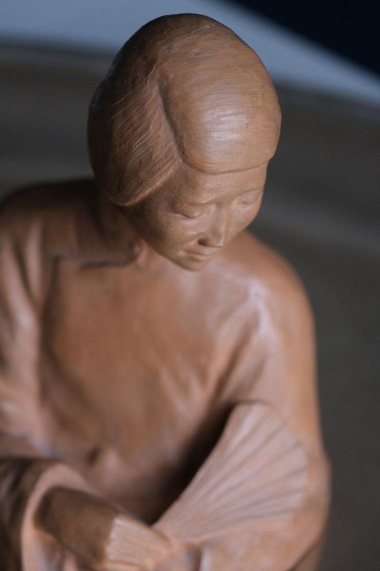 Terracotta Bust by Gaston Hauchécorne (1880-1945), Early 20th Century