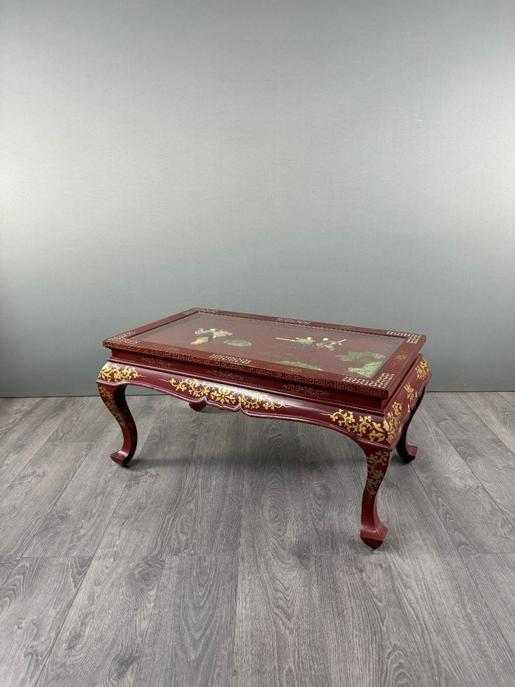 Table Basse Laquée , Style Chinois, XXe Siècle