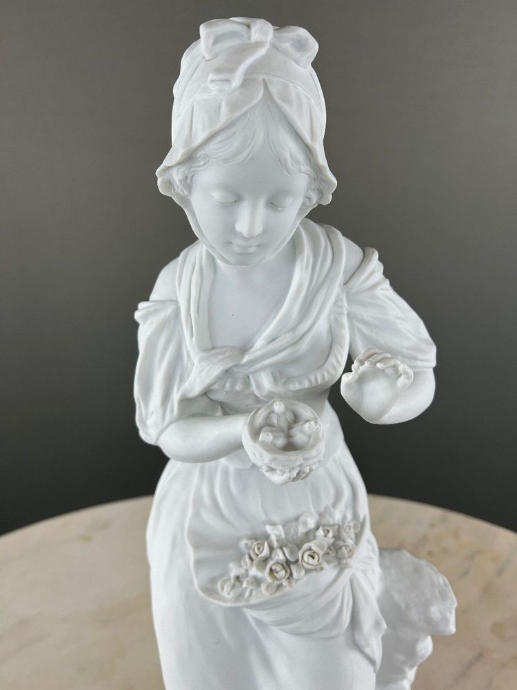 Paire De Sculptures En Biscuit, Signées G. Lévy (1820-1899), XIXe Siècle
