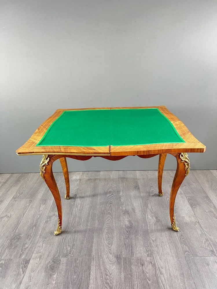 Table à Jeu , Style Louis XV, XIXe Siècle