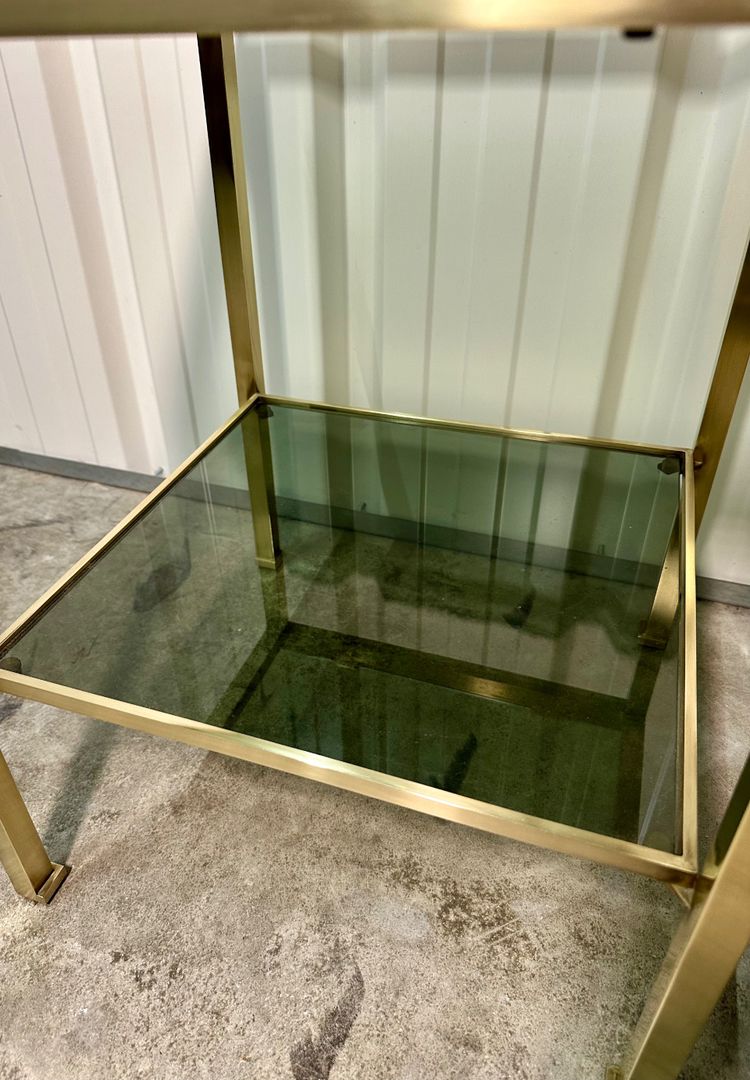 Pair of Guy LEFÈVRE side tables, 1970s