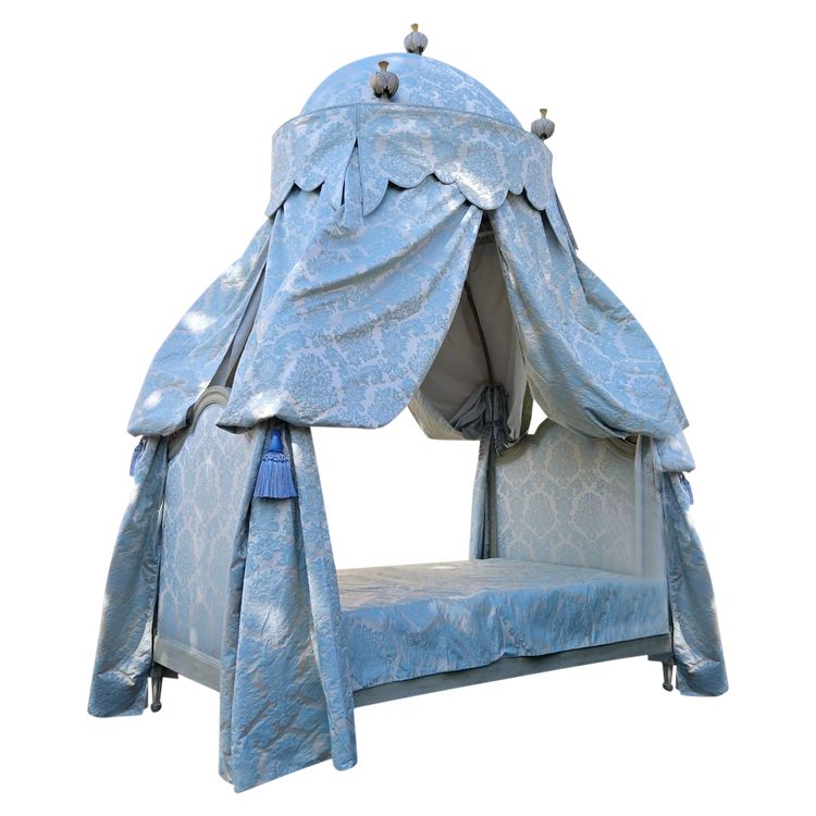 Lit à La Polonaise Avec Dais à Dôme, époque Louis XVI 