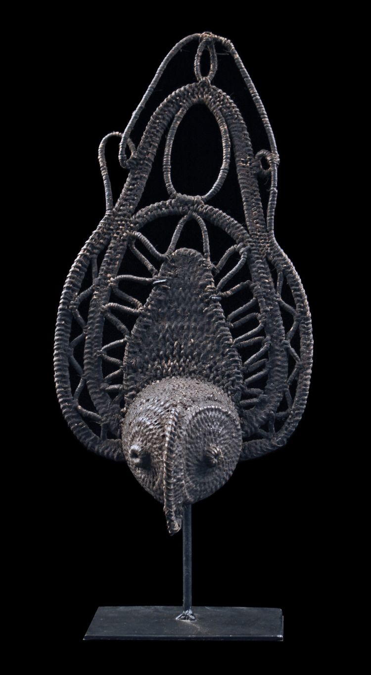 Maschera di yam, arte tribale, arte dell'Oceania, cesteria, Papua Nuova Guinea, arte dell'Oceania