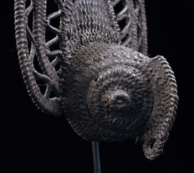 Maschera di yam, arte tribale, arte dell'Oceania, cesteria, Papua Nuova Guinea, arte dell'Oceania