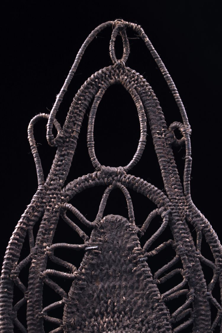 Maschera di yam, arte tribale, arte dell'Oceania, cesteria, Papua Nuova Guinea, arte dell'Oceania