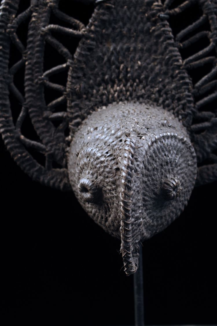 Maschera di yam, arte tribale, arte dell'Oceania, cesteria, Papua Nuova Guinea, arte dell'Oceania
