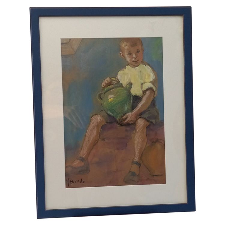 dessin Yvonne Brudo XIX/XX