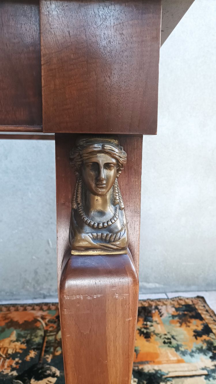 Scrivania in mogano stile impero