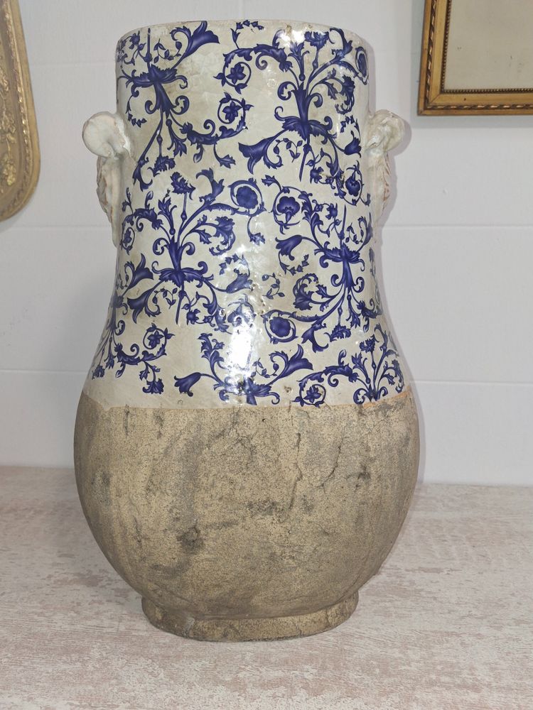 Large Provencal ceramic vase