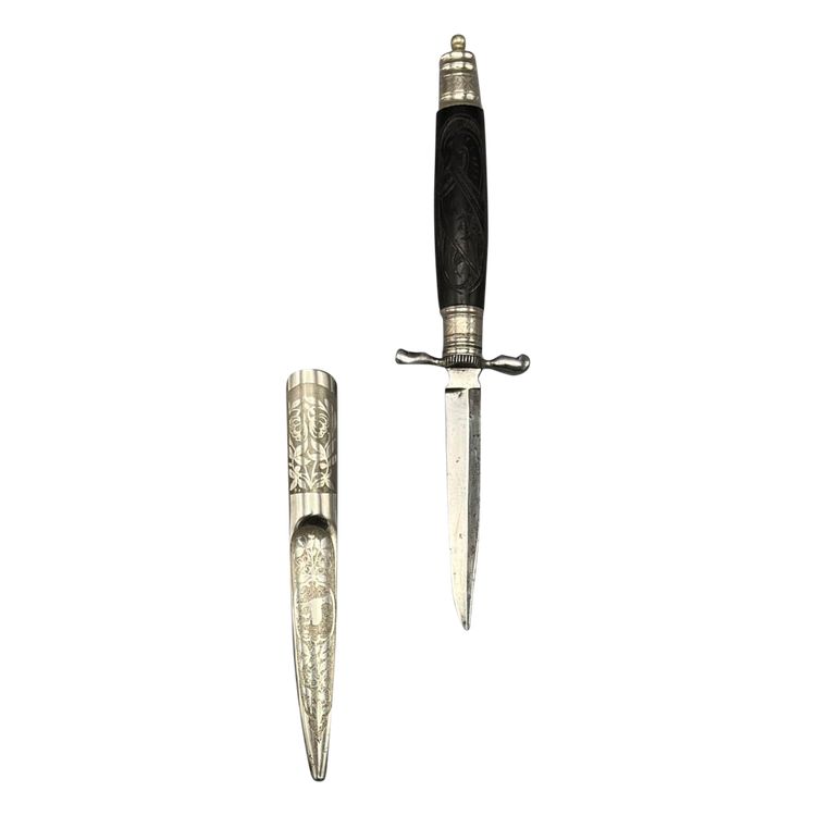 COLTELLO DA CACCIA - Svezia - XIX secolo