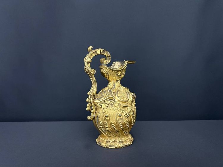 Décoratif Pichet En Bronze Doré – Style Rococo