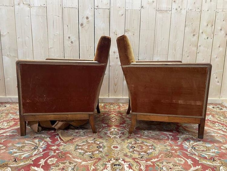 Pair of shepherdesses Art Deco era