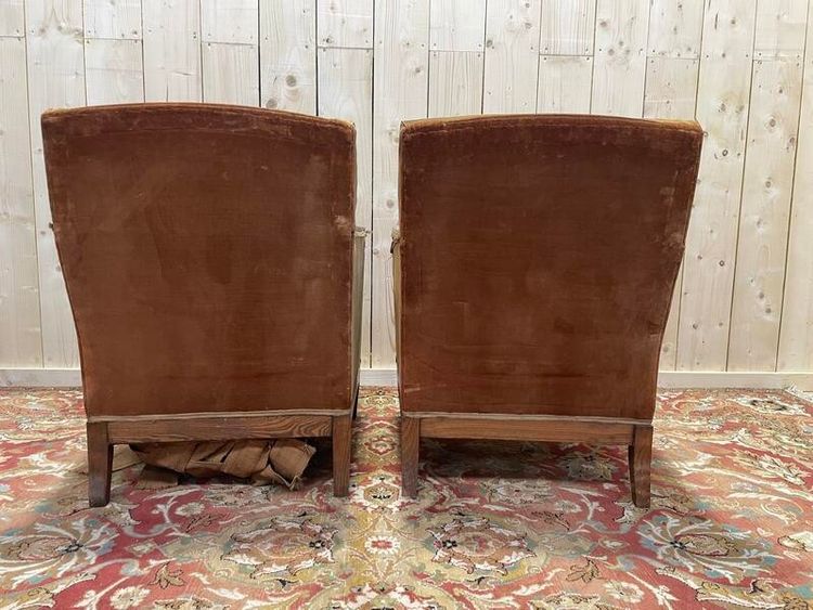 Pair of shepherdesses Art Deco era