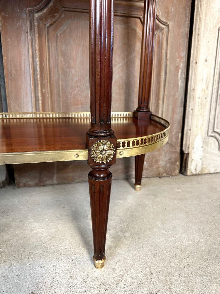 Console de style Louis XVI en acajou 20e siècle
