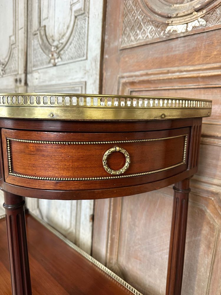 Console de style Louis XVI en acajou 20e siècle