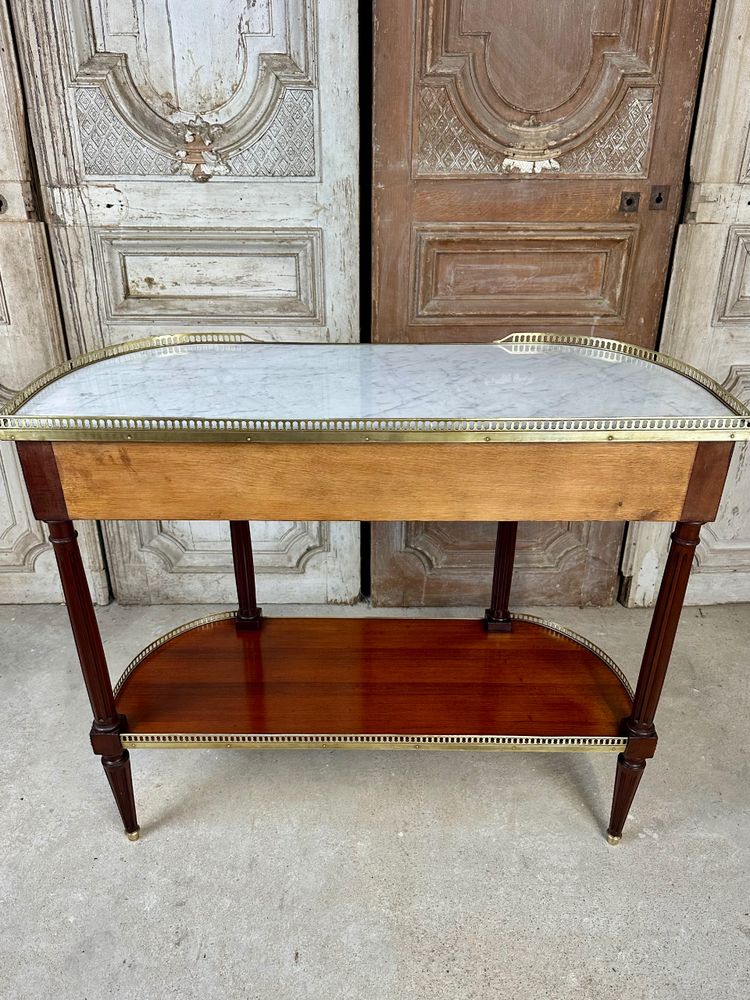 Console de style Louis XVI en acajou 20e siècle