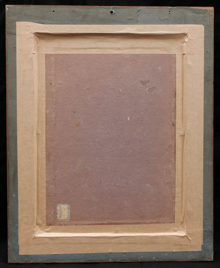 Ulisse CAPUTO, Lo studio dell'artista a Parigi nel 1909
