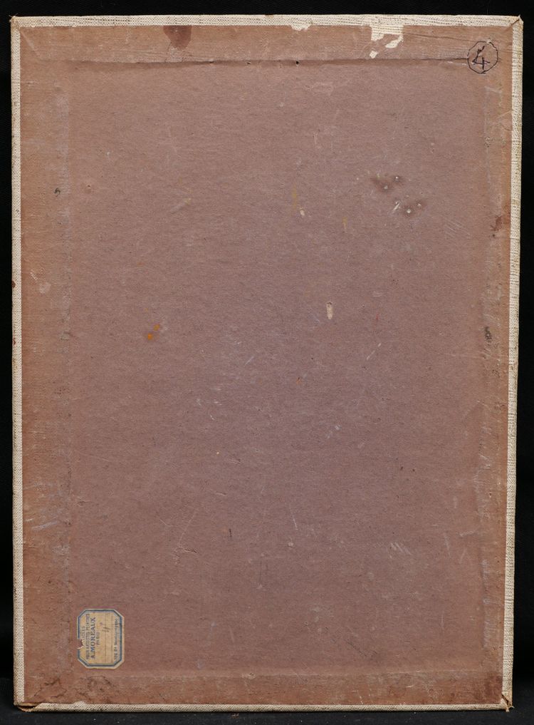 Ulisse CAPUTO, Lo studio dell'artista a Parigi nel 1909