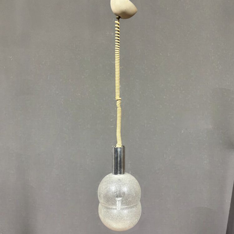 Lampadario Murano Bilobo di Tobia Scarpa Flos, anni '60