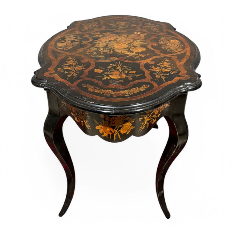 Ancient and Extraordinary Inlaid Writing Desk
