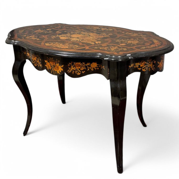Ancient and Extraordinary Inlaid Writing Desk
